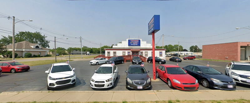 Sturgis Auto Dealers - Former Lot Of Ted Plock Olds (newer photo)